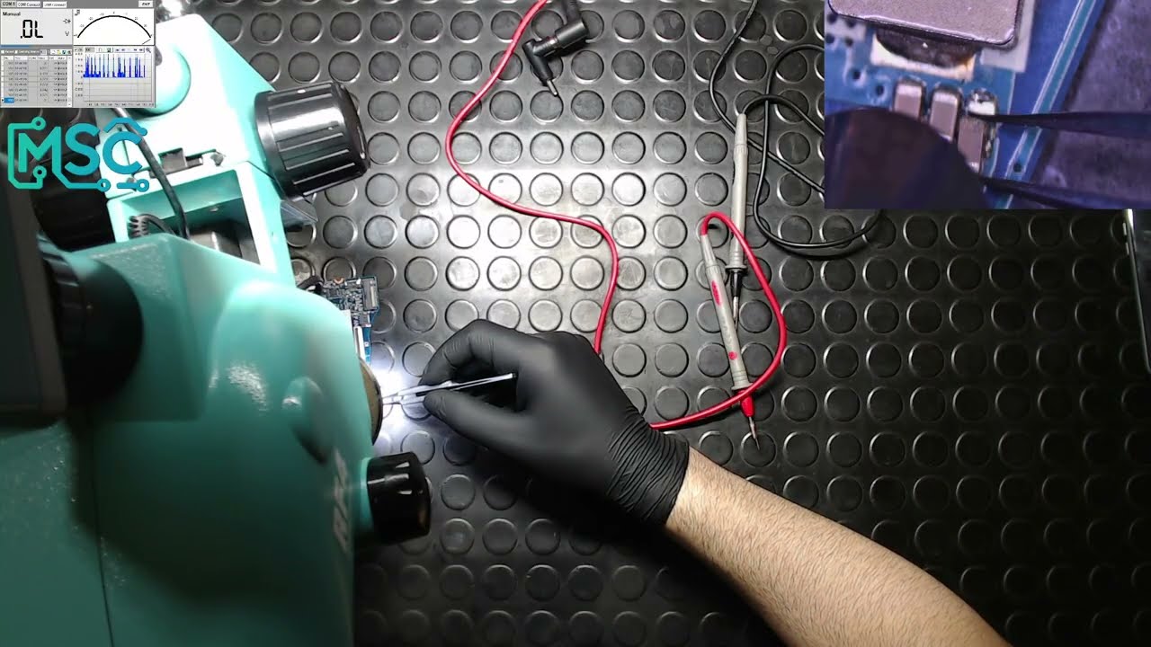 LAPTOP DELL VOSTRO 15 3515  NO POWER 3.3V SHORT