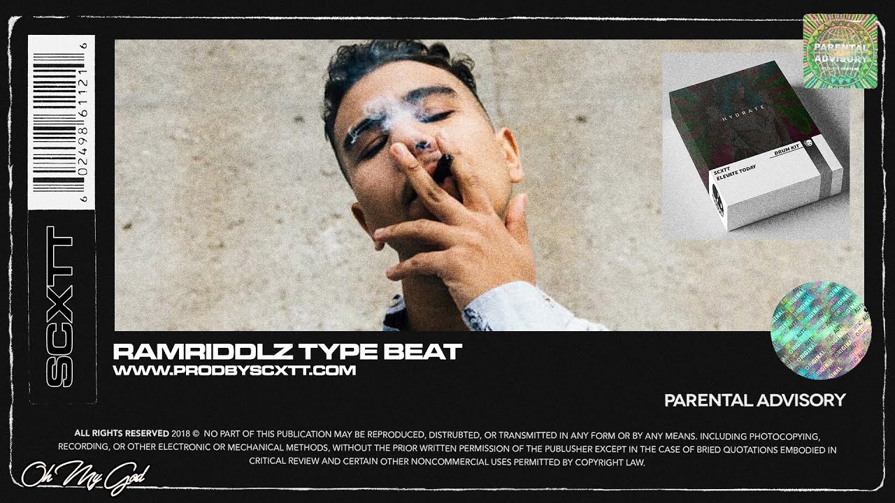 HYDRATE Drum Kit | Ramriddlz Type Beat (Prod. By SCXTT & ElevateToday) 2017 type beat