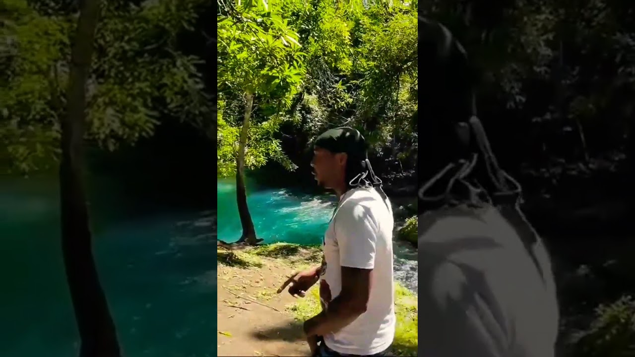 Не пытайтесь, если не умеете плавать, река Очо-Риос, Ямайка 