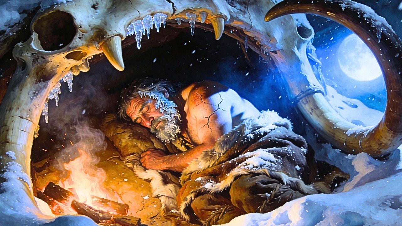 ¿Cómo dormían en la Edad de Hielo sin morir congelados? | Historia al Dormir