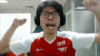 T1 Celebrate As Esl One Champion Master Kuku Of Sea Dota 2
