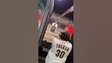 Canik TP9 SFX W/ an extended mag down range