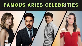 Famous Aries Celebrities: Stars Born under the Fire Sign