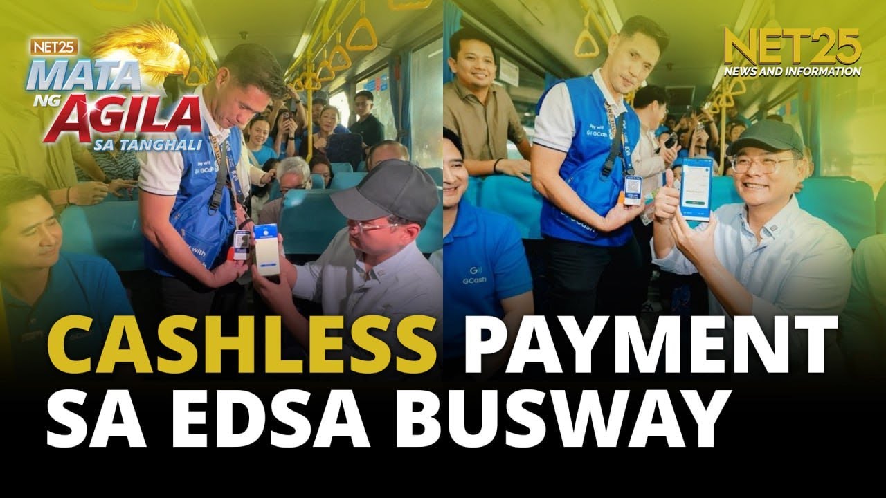 На автобусной линии EDSA запущена система безналичной оплаты.