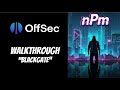 Offsec Proving Grounds Walkthrough - BlackGate