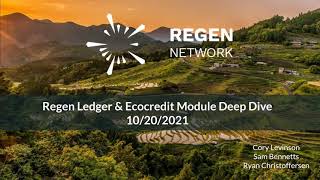 Regen Ledger & Eco Credit Module Deep Dive | Regen Network Engineering screenshot 5