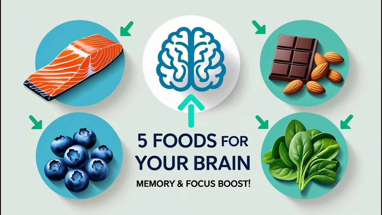 Fuel Your Brain: Top 5 Foods for Sharper Focus & Memory!