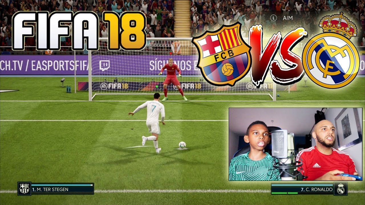 Fifa18 | El Clasico Penalty Shoot Out vs DAD