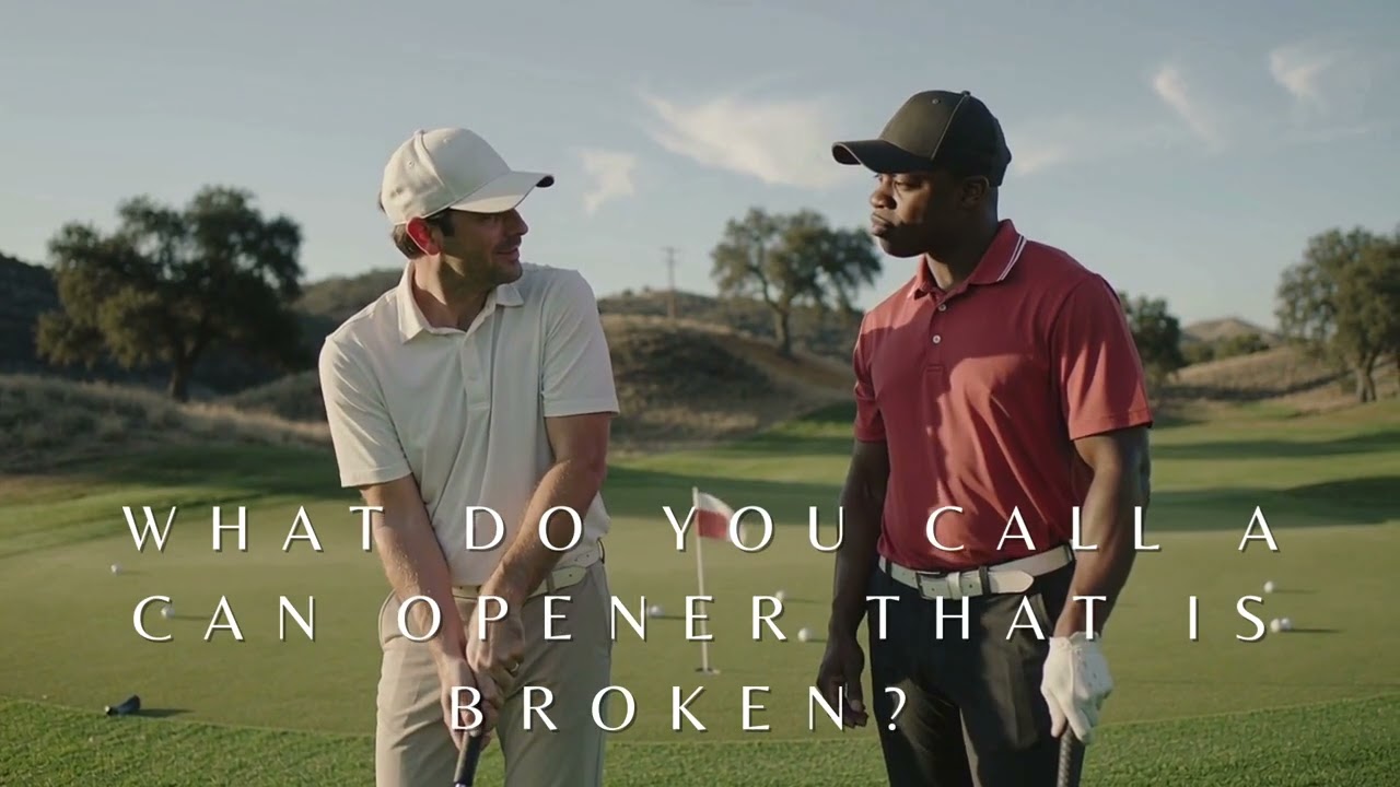 Dad Jokes GOLF CAN OPENER