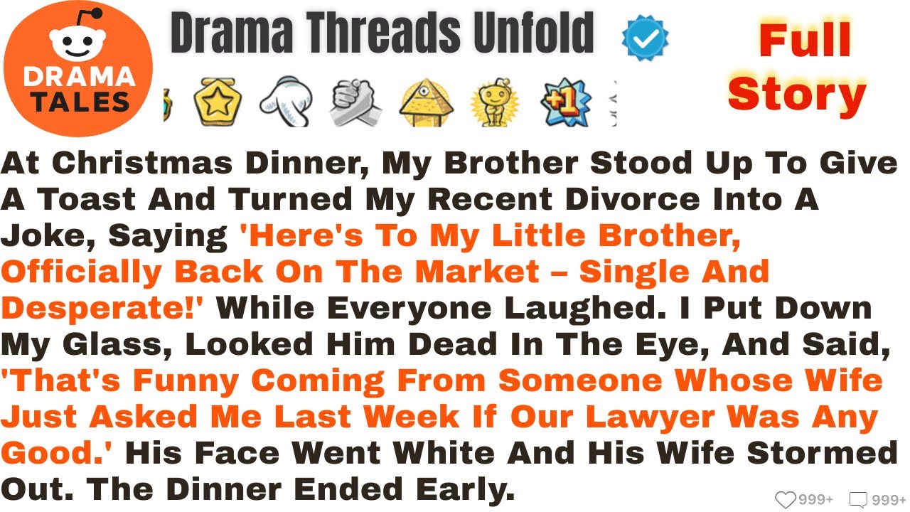 At Christmas Dinner, My Brother Stood Up To Give A Toast And Turned My... - Best Reddit Stories