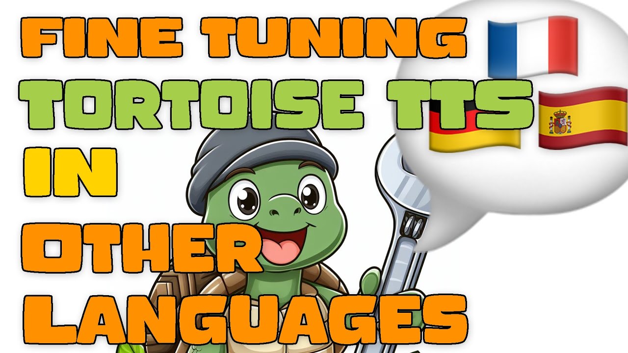 Train Tortoise TTS in English, Spanish, French, Italian, Portuguese, German, and more? Maybe?