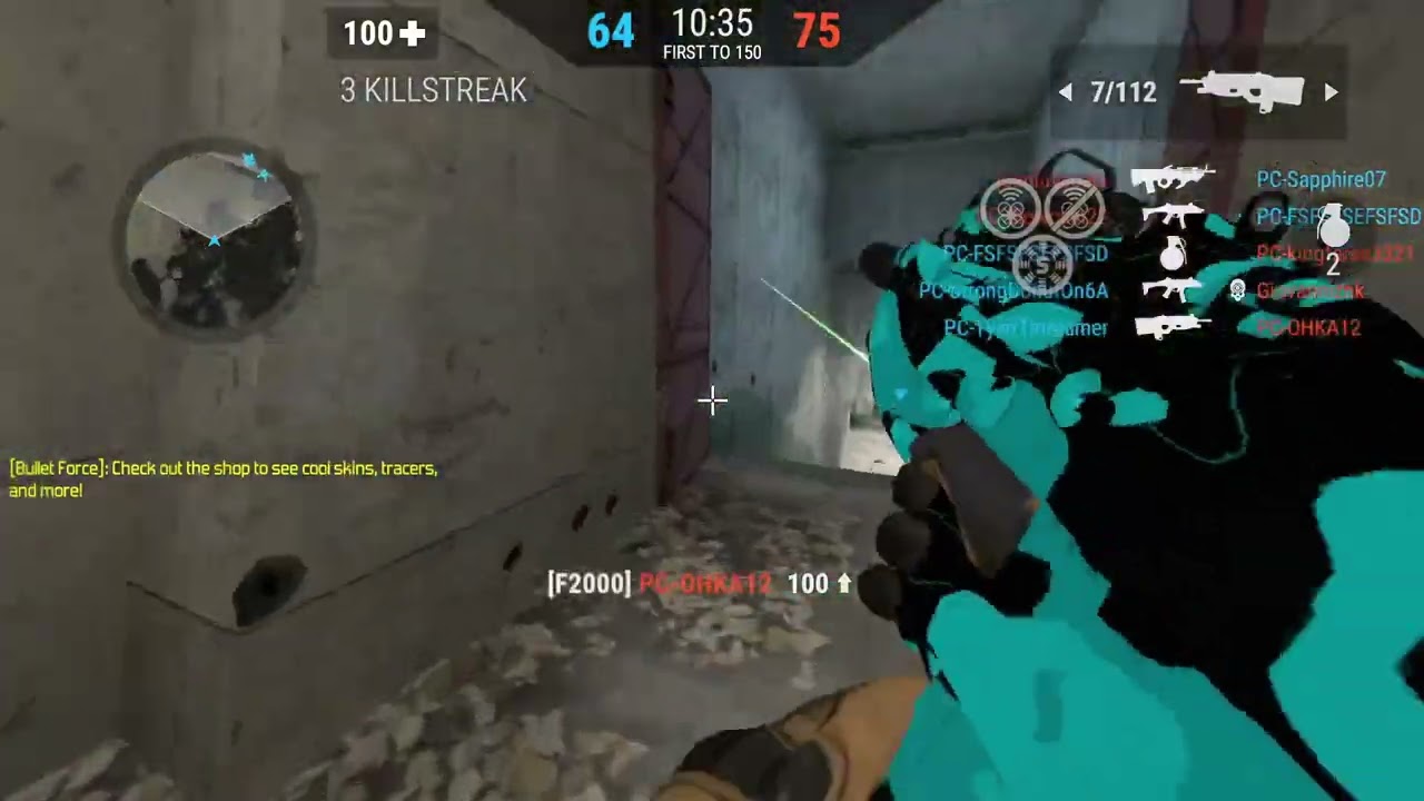 Bullet Force Montage - F2000