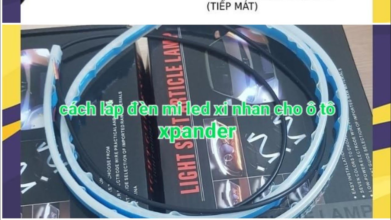 CÁCH LẮP ĐÈN MI LED XI NHAN CHO Ô TÔ XPANDER - youtube