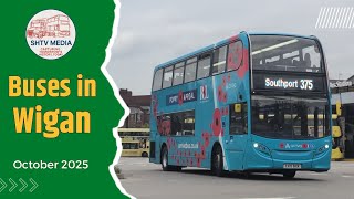 Buses in Wigan | Go North West, Arriva & Diamond | October 2025