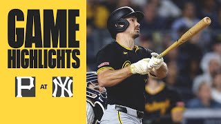 Bryan Reynolds Hits 2 Home Runs in Win | Pirates vs. Yankees Highlights (9/27/24)