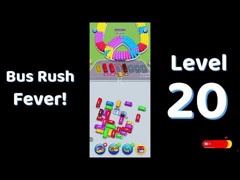 Bus Rush Fever! Level 20 preview