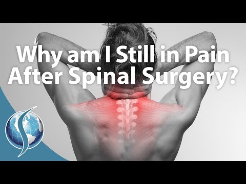Why am I Still in Pain After Surgery?