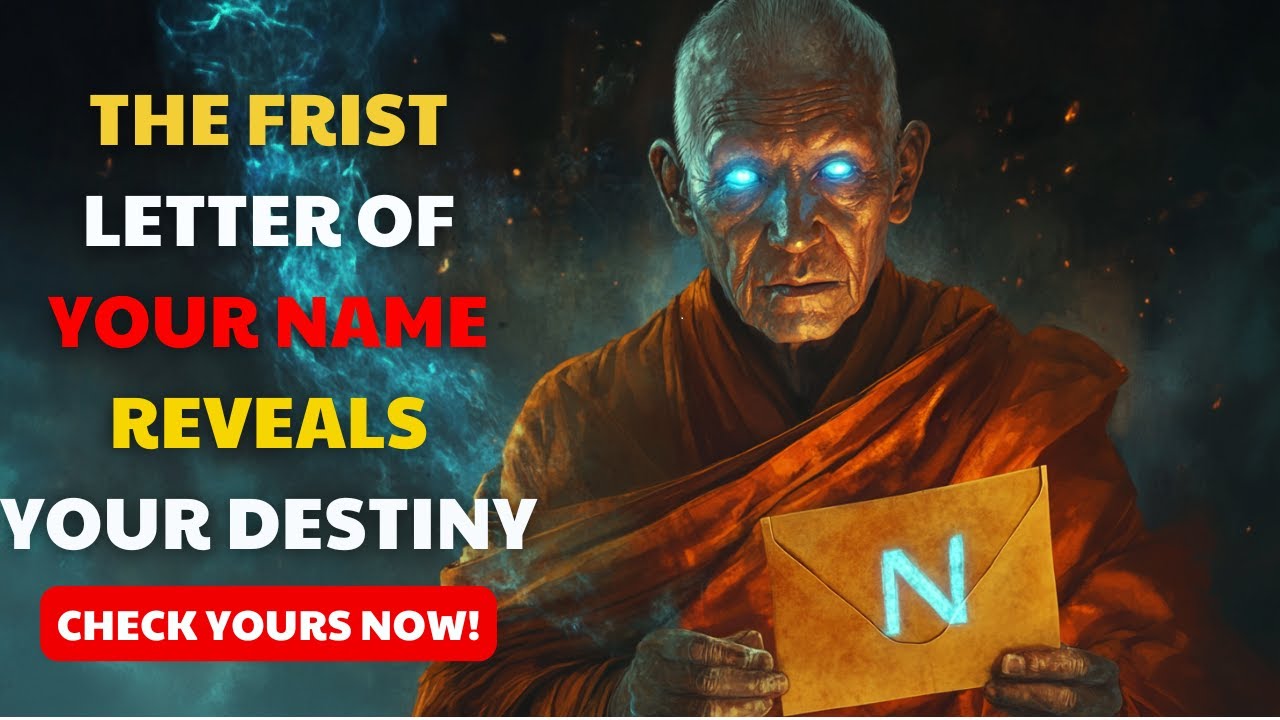 Discover The SHOCKING Truth Behind Your Name's FIRST Letter | Buddhist ...