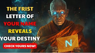 Discover The SHOCKING Truth Behind Your Name's FIRST Letter | Buddhist Wisdom Inside