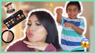 A 4-year-old CHOSE MY MAKEUP! | Mari Bajari