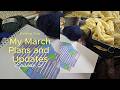 Knitting Vlog | Cardigans, New Sweater Plans & Messy Knitting Room