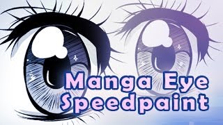 EASY: Manga Eye - Comic Style - Speedpaint EASY: Manga Eye - Comic Style - Speedpaint