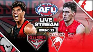 Sydney Swans vs Essendon | AFL Round 23, 2026 Live Watch Along