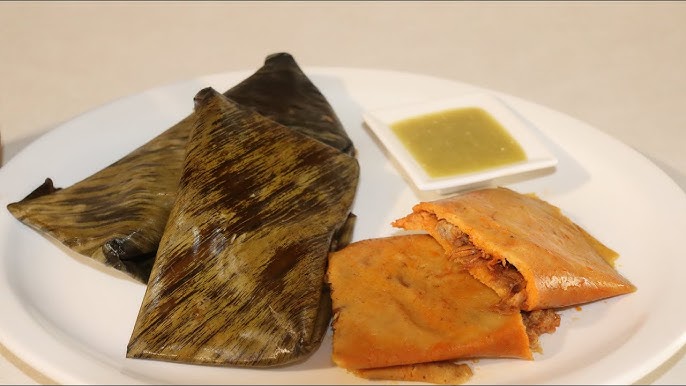 Tamales Huastecos in Banana Leaves Tamales en Hoja de Plátano