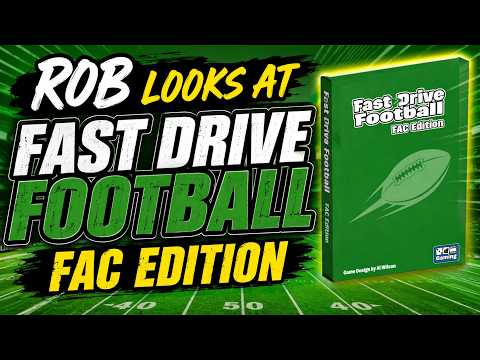 Rob looks at Fast Drive Football