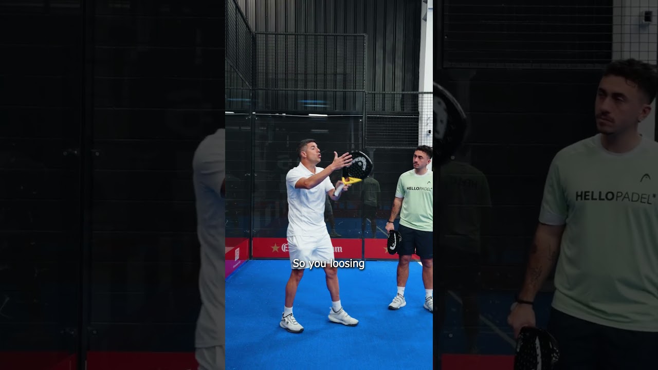 Hit the bajada infront of your body for more power and angle