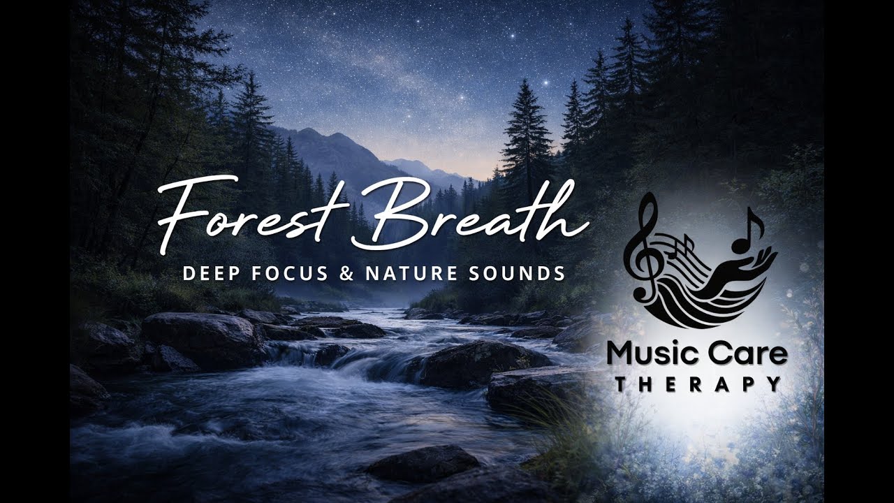 Forest Breath in Slow Motion |  Deep Concentration Music with Natural Sounds