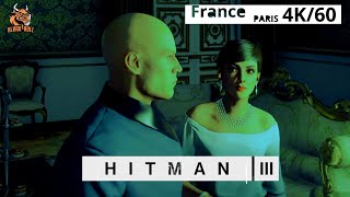 HITMAN™ 3 - Sniper Assassin in France Paris Target - VIKTOR NOVIKON & DALIA MARGOLIS [4K/60FPS]