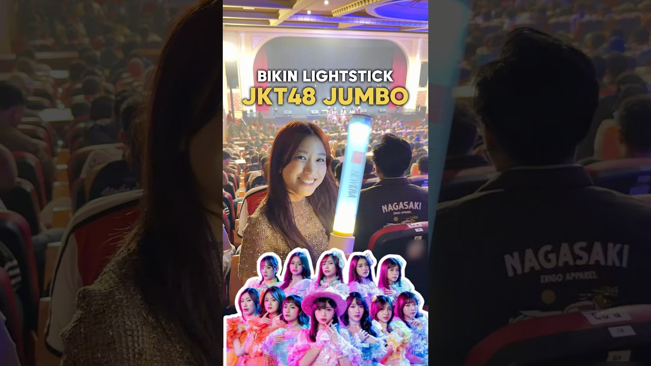 Bikin Lightstick JKT48 RAKSASA🤩✨