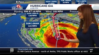 Hurricane Ida 5 pm