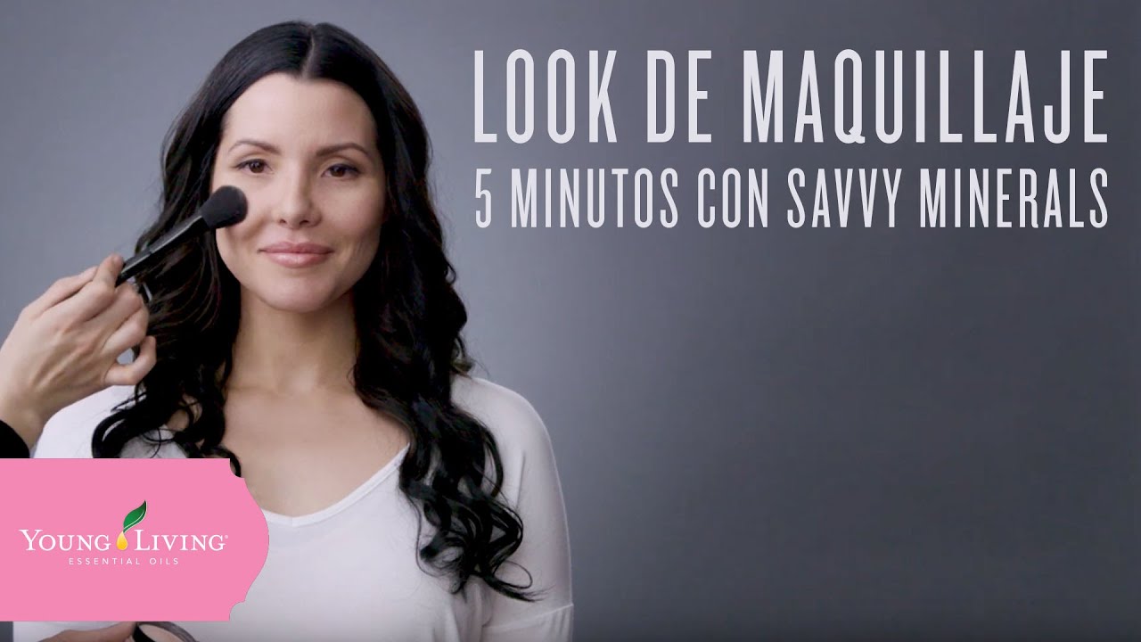 Look de Maquillaje en 5 Minutos con Savvy Minerals | Young Living