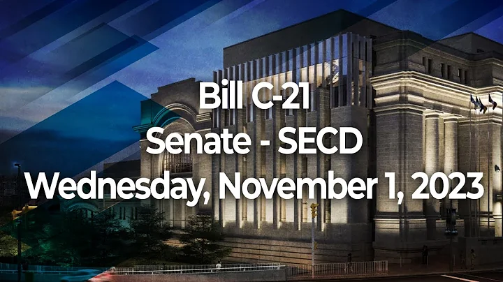 Bill C21 - Senate - Wednesday, November 1, 2023