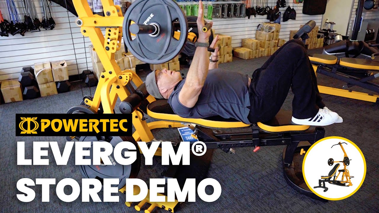 Powertec Workbench Levergym In-Store Demo At Top Fitness