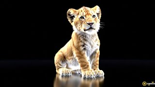 Take a Break with Colorful Animal Holograms in 3D and Soft Instrumental Background Music screenshot 5