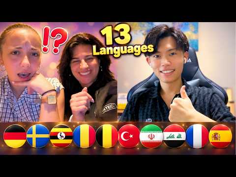 I Surprised Strangers in 13 Languages… Then THEY Surprised ME 😂