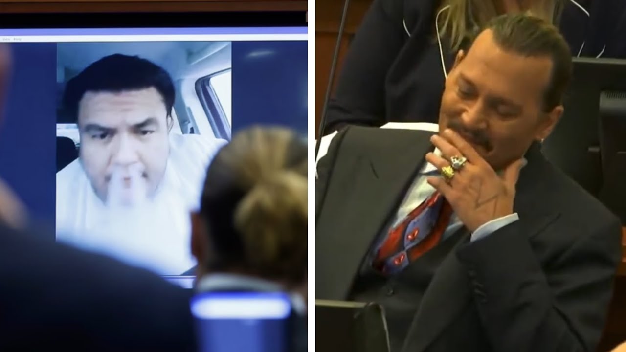 Witness Start VAPING & DRIVING While Giving His Testimony