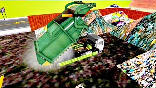 【GAME】| 🎮รถขยะรีบเก็บขยะตอนเช้า | City Garbage Truck Driver 3D | 3IN1【MOBILE GAMEs】❤️ screenshot 1