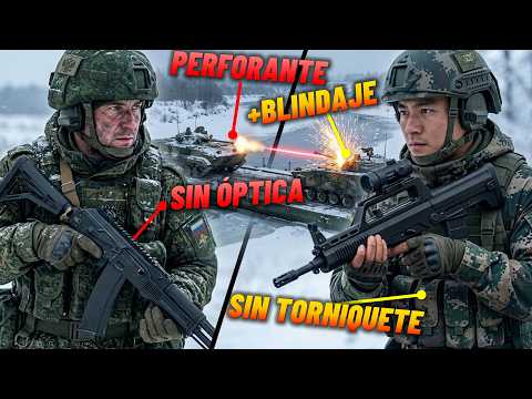 Russian soldier VS Chinese soldier: weapons, equipment and combat training