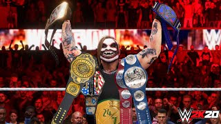 The Fiend Bray Wyatt Wins All WWE Championship Belts - 24/7 title,US Title,World Title ! WWE 2k20 !