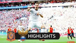 Spain vs Russia 4-3 on penalty