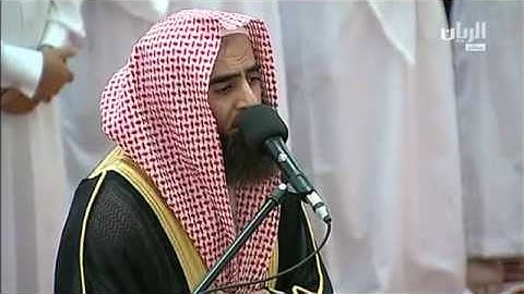 'وعد الله المؤمنين والمؤمنات جنات ' أخشع تلاوة للشيخ اللحيدان بنبرته المعروفة لي