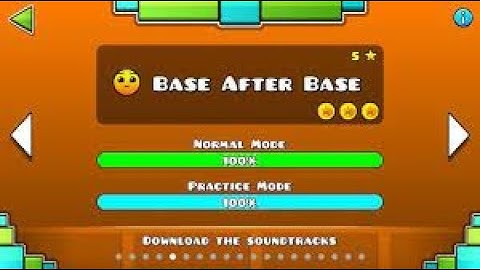 Geometry Dash - Base after Base (All coins)