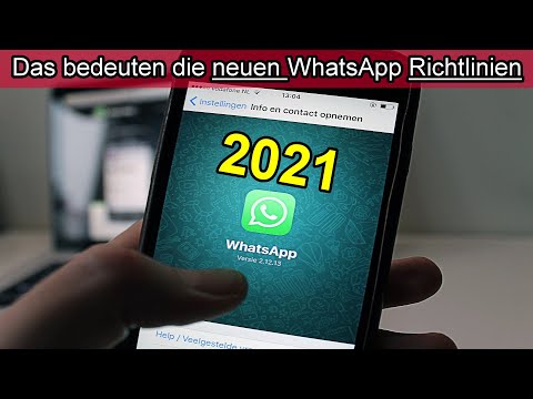 WhatsApp neue Richtlinien 2021 – WhatssApp Nutzungsbedingungen AGB ändern - Änderungen akzeptieren
