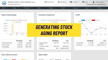 (ENG) Stock Report - Stock Aging Report (Webmax ERP System) (V3)