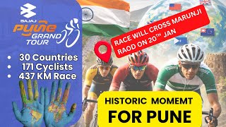 Marunji Road Se Guzregi International Cycle Race Bajaj Pune Grand Tour 2026 Pune 3Pm Marunji