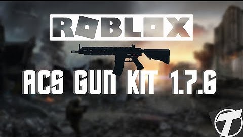 Roblox Gun Kit - roblox warbound weapon